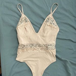 Free people lace bodysuit!
